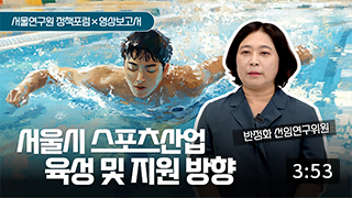 스포츠산업의 성장, 서울의 도시브랜드 가치를 높이다.  